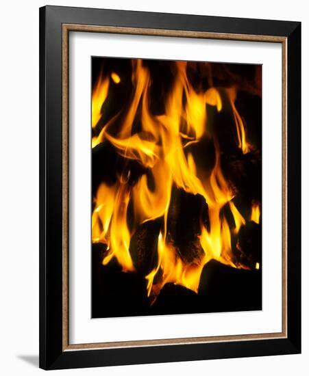 Burning Coal-Tek Image-Framed Photographic Print