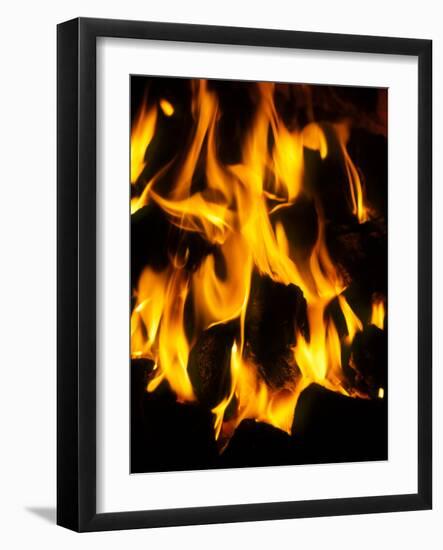 Burning Coal-Tek Image-Framed Photographic Print