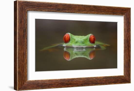 Burning Eyes-Kutub Uddin-Framed Giclee Print