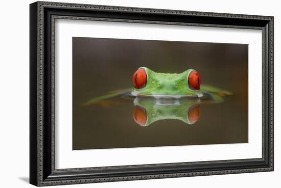 Burning Eyes-Kutub Uddin-Framed Giclee Print