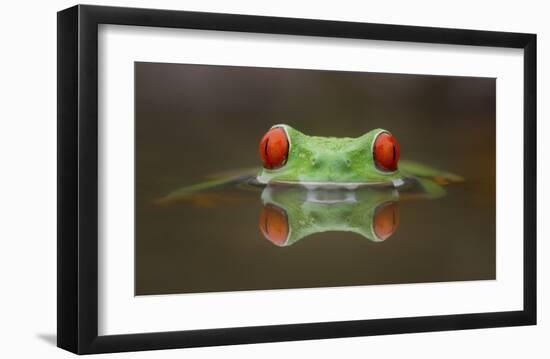 Burning Eyes-Kutub Uddin-Framed Giclee Print