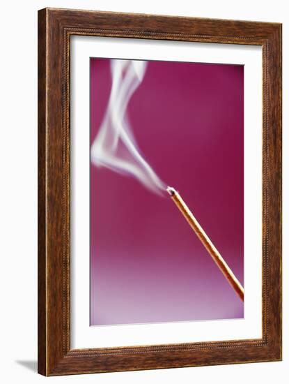 Burning Incense-Cristina-Framed Photographic Print