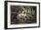 Burning of the French Ironclad Richelieu at Toulon-null-Framed Giclee Print