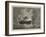 Burning of the Pacific Mail Company's Ship America, at Yokohama-null-Framed Giclee Print