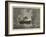 Burning of the Pacific Mail Company's Ship America, at Yokohama-null-Framed Giclee Print