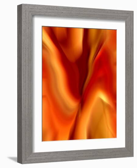 Burning Passion-Ruth Palmer-Framed Art Print