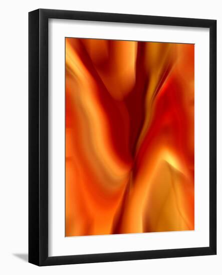 Burning Passion-Ruth Palmer-Framed Art Print