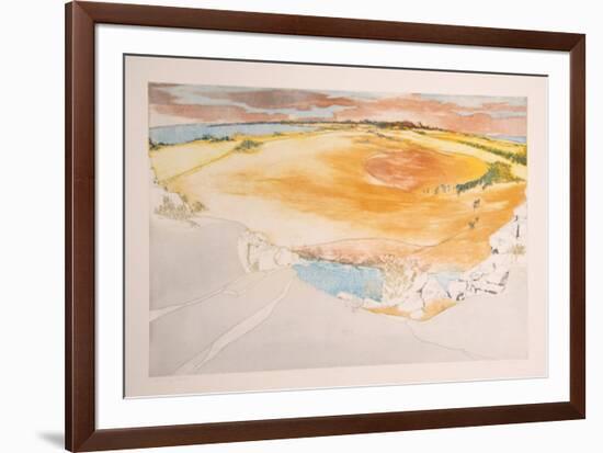 Burning Sands-Olga Poloukhine-Framed Limited Edition