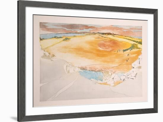 Burning Sands-Olga Poloukhine-Framed Limited Edition