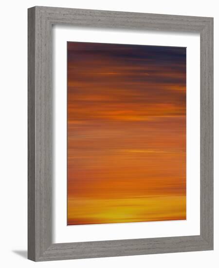 Burning Sunset (7)-Jacob Berghoef-Framed Photographic Print