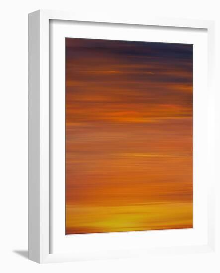 Burning Sunset (7)-Jacob Berghoef-Framed Photographic Print