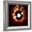 Burning Vinyl Disc-Hot Hits-Kesu01-Framed Art Print