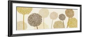 Burnished Alliums-Linda Wood-Framed Art Print
