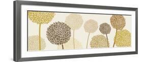 Burnished Alliums-Linda Wood-Framed Art Print