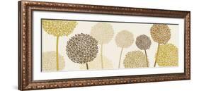 Burnished Alliums-Linda Wood-Framed Art Print