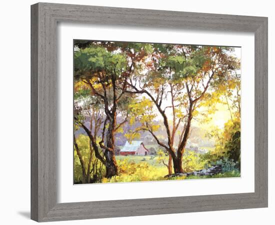 Burnished Landscape-Erin Dertner-Framed Art Print