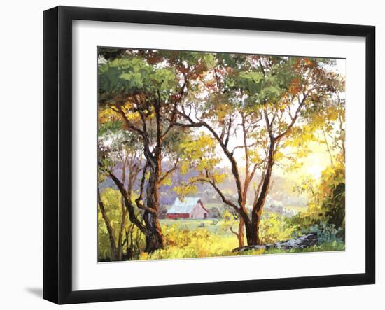 Burnished Landscape-Erin Dertner-Framed Art Print