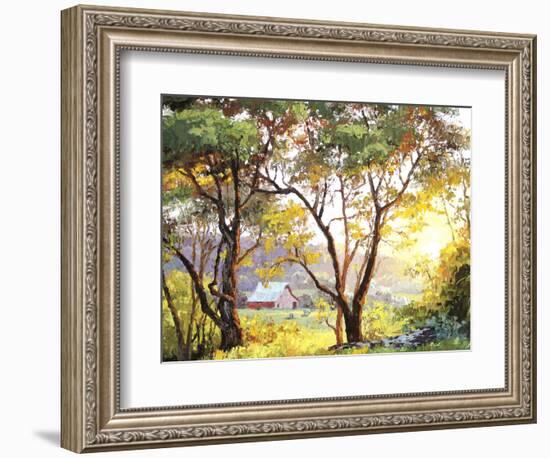 Burnished Landscape-Erin Dertner-Framed Art Print