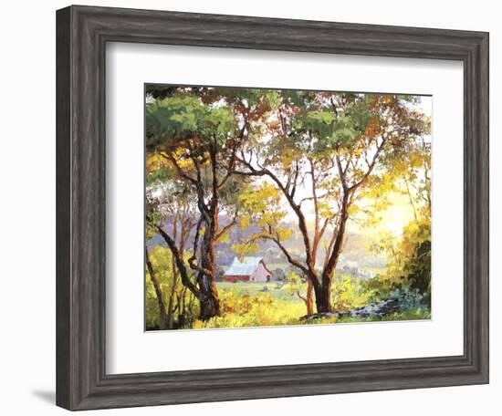 Burnished Landscape-Erin Dertner-Framed Art Print