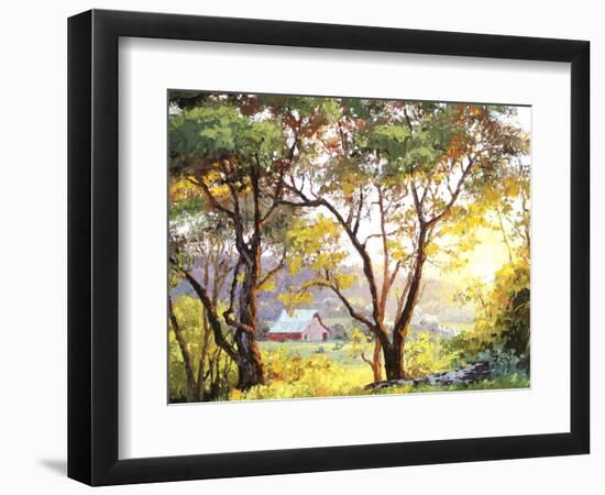 Burnished Landscape-Erin Dertner-Framed Art Print