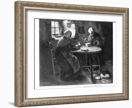 Burns' Grace, Late 19th Century-Henry John Dobson-Framed Giclee Print