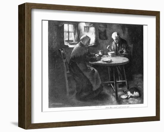 Burns' Grace, Late 19th Century-Henry John Dobson-Framed Giclee Print