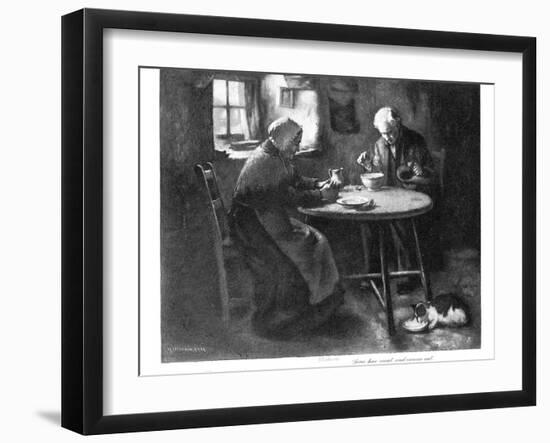 Burns' Grace, Late 19th Century-Henry John Dobson-Framed Giclee Print