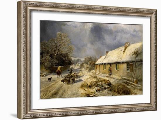 Burns's Cottage, Alloway, 1876-Samuel Bough-Framed Giclee Print