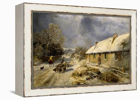 Burns's Cottage, Alloway, 1876-Samuel Bough-Framed Premier Image Canvas