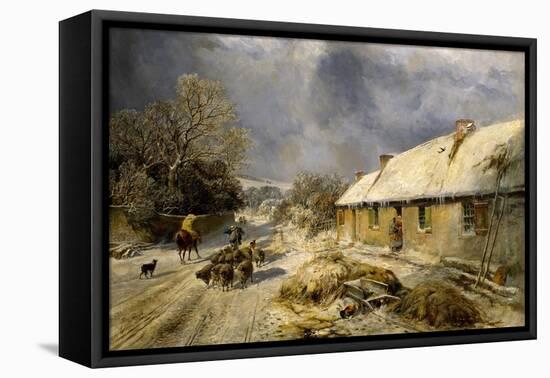 Burns's Cottage, Alloway, 1876-Samuel Bough-Framed Premier Image Canvas