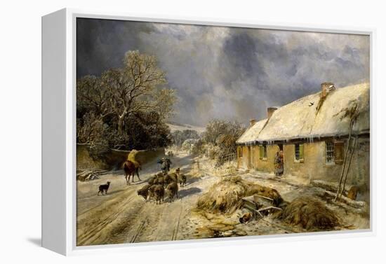 Burns's Cottage, Alloway, 1876-Samuel Bough-Framed Premier Image Canvas