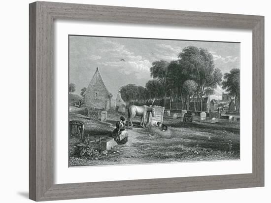 Burns Tam O'Shanter Grav-W Richardson-Framed Art Print