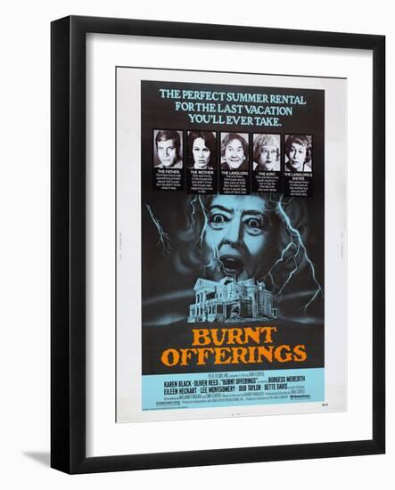 Burnt Offerings-null-Framed Art Print