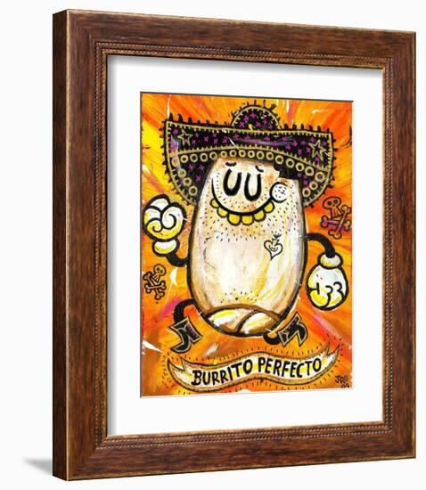 Burrito Perfecto-Jorge R^ Gutierrez-Framed Art Print