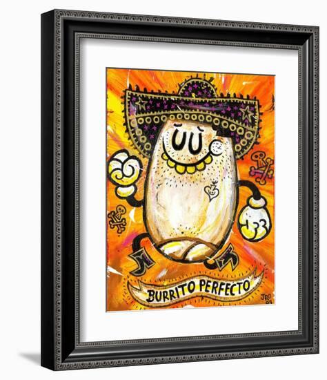 Burrito Perfecto-Jorge R^ Gutierrez-Framed Art Print