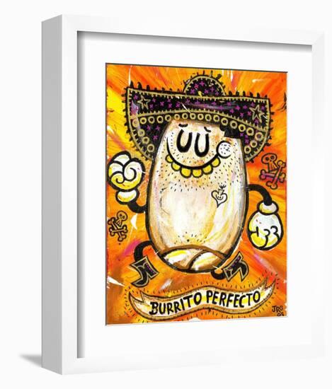 Burrito Perfecto-Jorge R^ Gutierrez-Framed Art Print