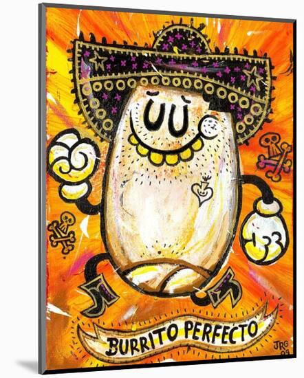 Burrito Perfecto-Jorge R^ Gutierrez-Mounted Art Print