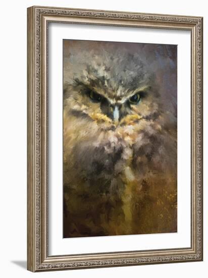 Burrowing Owl-Jai Johnson-Framed Giclee Print