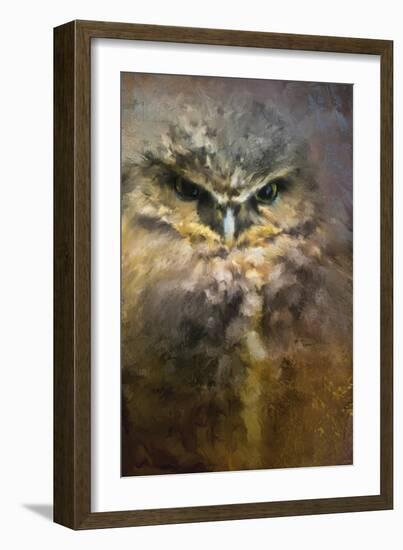 Burrowing Owl-Jai Johnson-Framed Giclee Print