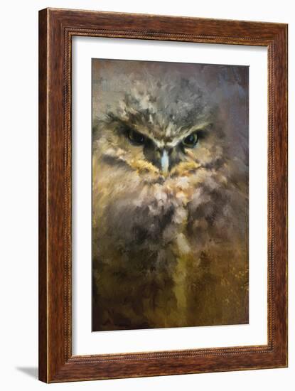 Burrowing Owl-Jai Johnson-Framed Giclee Print
