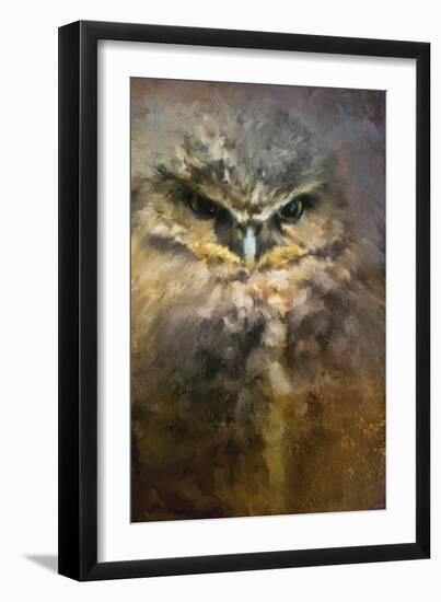 Burrowing Owl-Jai Johnson-Framed Giclee Print