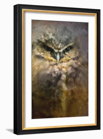 Burrowing Owl-Jai Johnson-Framed Giclee Print