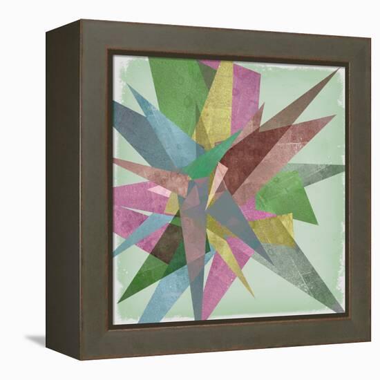 Burst I-Jennifer Goldberger-Framed Stretched Canvas