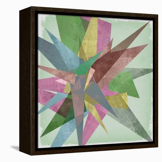 Burst I-Jennifer Goldberger-Framed Stretched Canvas