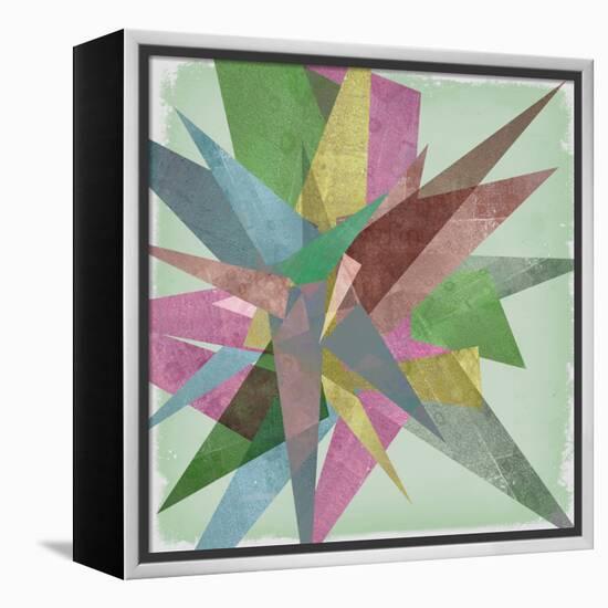 Burst I-Jennifer Goldberger-Framed Stretched Canvas