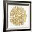 Burst in Gold Palette-Cat Coquillette-Framed Premium Giclee Print