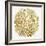 Burst in Gold Palette-Cat Coquillette-Framed Premium Giclee Print