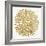 Burst in Gold Palette-Cat Coquillette-Framed Giclee Print