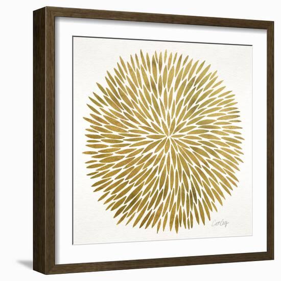 Burst in Gold Palette-Cat Coquillette-Framed Giclee Print