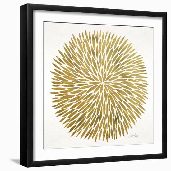 Burst in Gold Palette-Cat Coquillette-Framed Giclee Print